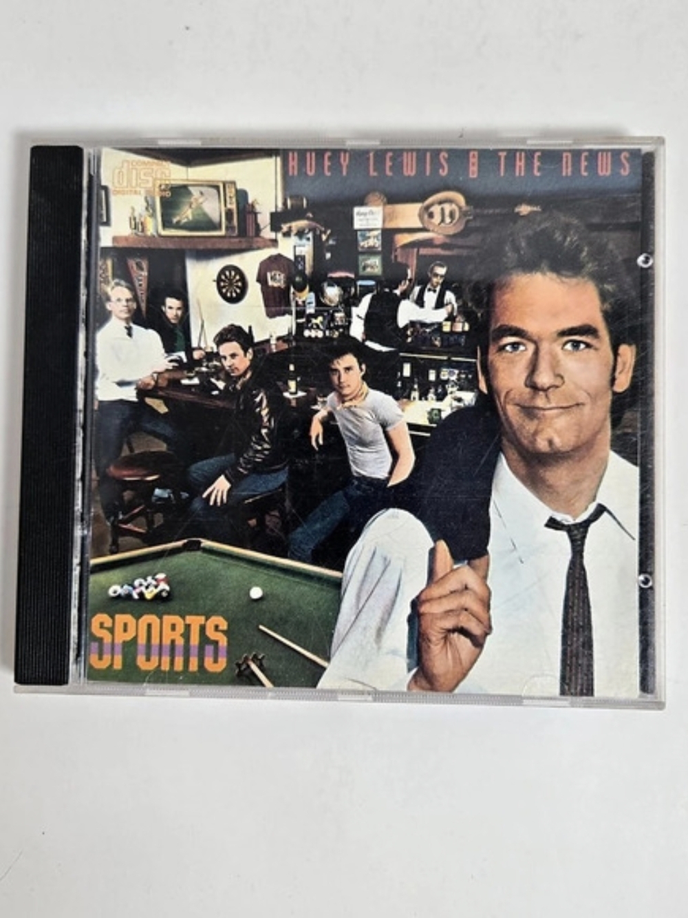 Huey Lewis and the News Sports CD